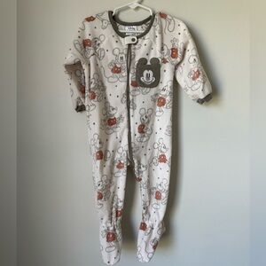 Disney Mickey Mouse Kids Footie - 18-24 months